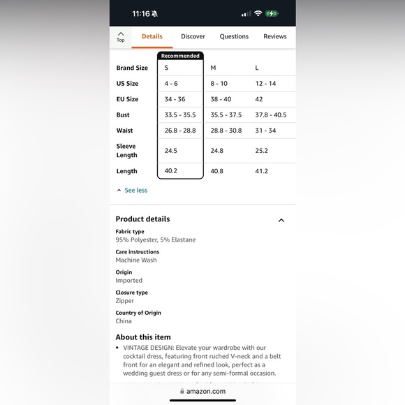 NWT VINTAGE STYLE GLITTER COCKTAIL DRESS w SELF BELT-S - Picture 11 of 16
